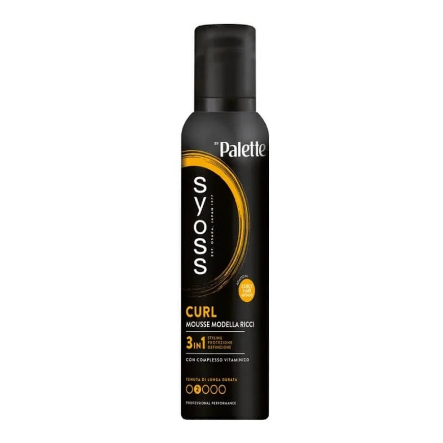 Syoss Palette - Curl - Mousse modelante pour boucles 250 ml