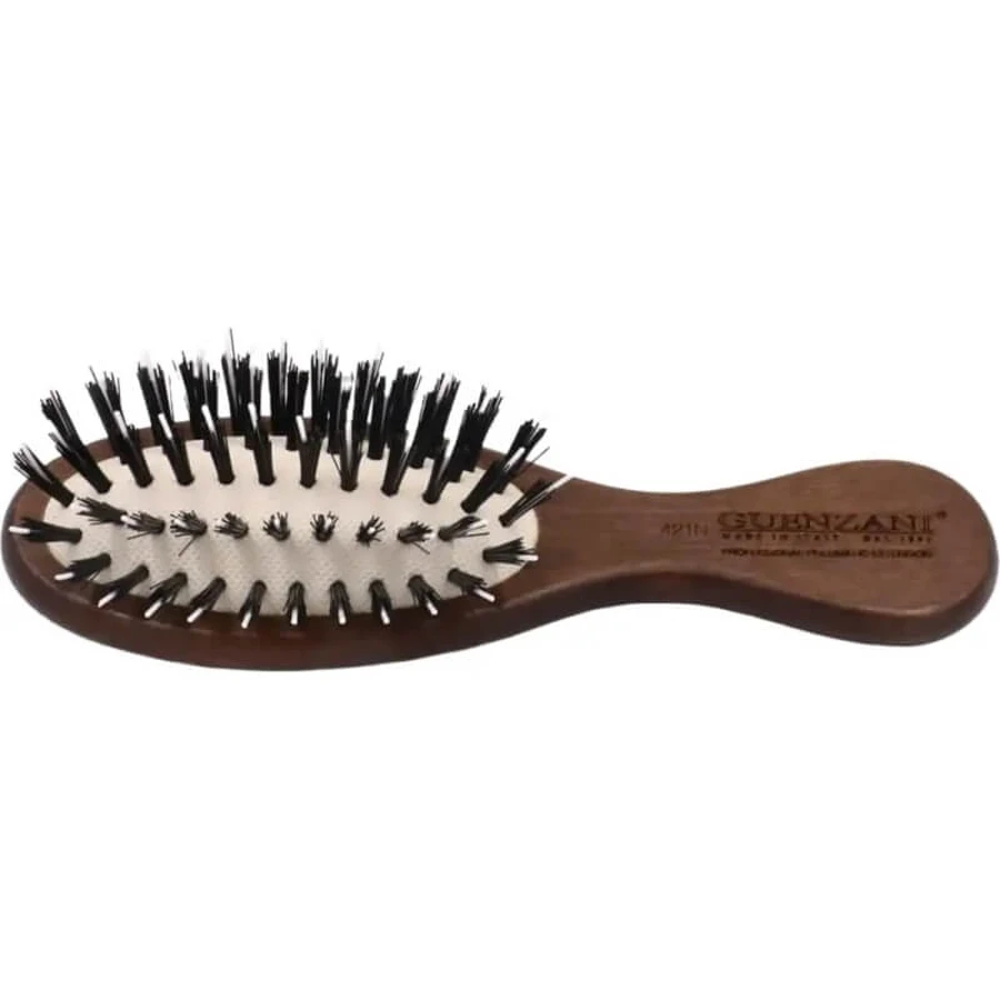 Brosse à main pneumatique ovale Guenzani Superior avec picots en bois 421
