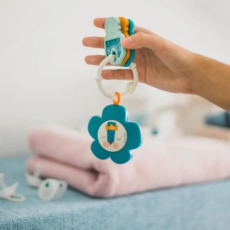 Suavinex Musical Teething Ring - Light Blue