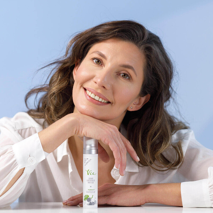 Crema de día antiedad fortificante, 50 ml, Viorica