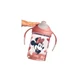 Disney Minnie Mouse - Vaso de aprendizaje antiderrame con boquilla blanda y asas ergonómicas, 240 ml