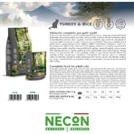 Necon Pet Food Necon Natural Wellness Turkey & Rice - Complete Food for Adult Cats, 400 g