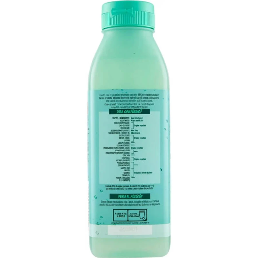 Fructis Hair Food - Aloe Moisturizing Shampoo 350 ml