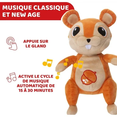 Chicco «Squirrel Light & Music» - Peluche