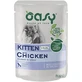 Oasy Nassfutter für Katzen „Chicken Bites“ – Alleinfuttermittel für Kätzchen, 85 g