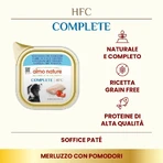 Almo Nature HFC Complete Kabeljau und Tomaten – Alleinfuttermittel für Hunde, 150 g