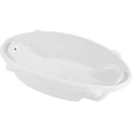 Cam Bolliicina - Asiento de baño con dos asientos anatómicos, de 0 a 12 meses, blanco