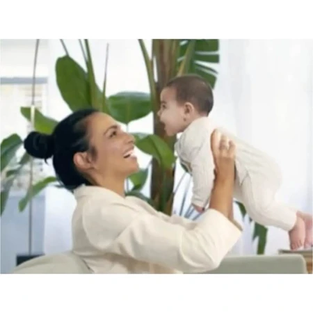 Cam Bolliicina - Asiento de baño con dos asientos anatómicos, de 0 a 12 meses, blanco