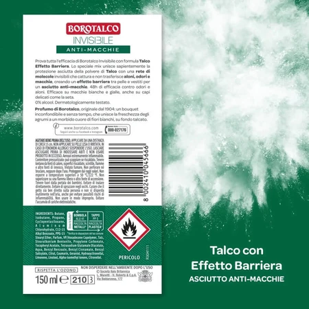 Aroma a talco invisible - Desodorante en spray de 48 horas, 150 ml