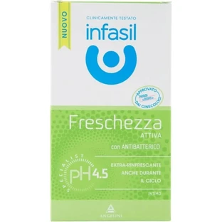 Infasil Active Freshness pH 4,5 - Extra verfrissende intieme reiniger 200 ml