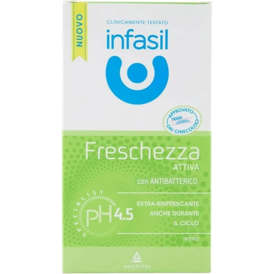 Infasil Active Freshness pH 4,5 - Extra verfrissende intieme reiniger 200 ml