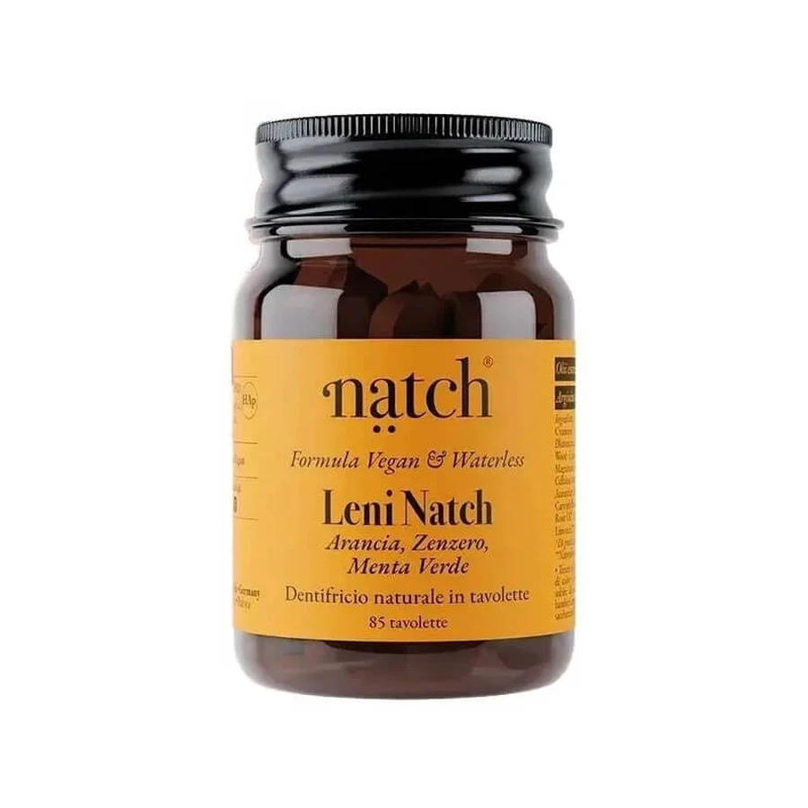 Natch Leni natch – feste Zahnpasta, 85 Tabletten