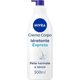 Nivea 72-Stunden-Express-Feuchtigkeitscreme – Creme für normale und trockene Haut, 500 ml