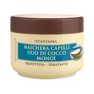 L'erboristica Coconut and Monoi Oil - Protective and Moisturizing Hair Mask, 200 ml