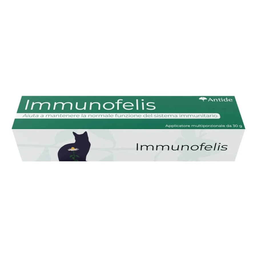Antide srl Immunofelis Paste - Aanvullend kattenvoer, 30 g