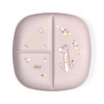 Chicco-bord met vakjes – Roze bord met 3 vakjes, vanaf 12 maanden