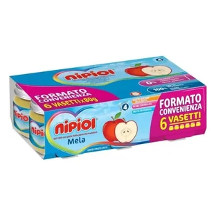 Nipiol Apple Baby Food 6x80 g