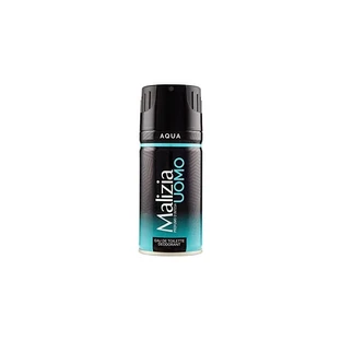Malizia Aqua - Déodorant en spray pour homme, 150 ml