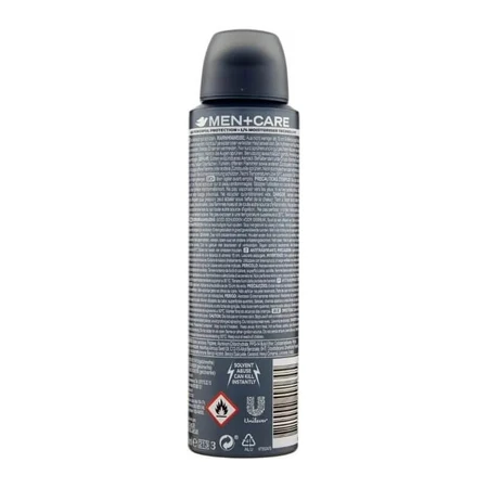Dove Men+care Clean Comfort Protección Potente - Desodorante en spray, 250 ml