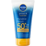 Nivea Gesichts-Sonnencreme LSF 50+ Sonnenschutz & Feuchtigkeitspflege, unsichtbares Finish, sehr hoher Schutz, 150 ml