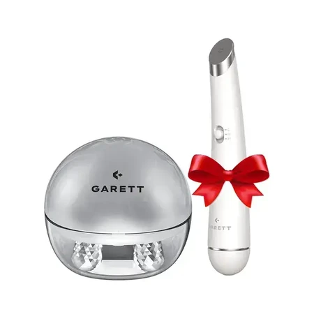 Garett Beauty Pretty Face + Glow Eye, a set of innovative massagers for facial and eye care, 2 pcs.