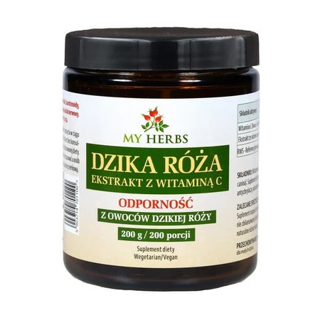 My Herbs Estratto di rosa canina, in polvere, 200 g