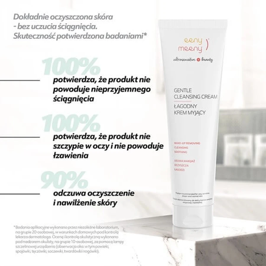 Eeny Meeny Ultrasensitive+Beauty, cremă de curățare delicată, 100 ml