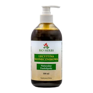 Bio Herbs Lecitina di girasole, liquida, 500 ml