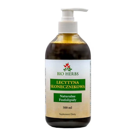 Bio Herbs Lecitina di girasole, liquida, 500 ml