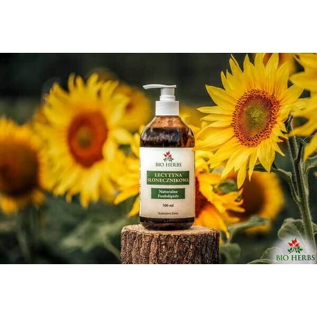 Bio Herbs Lecitina di girasole, liquida, 500 ml