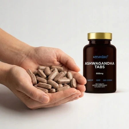 Medso Ashwagandha Tabs 666 mg, Tabletten, 100 Stück
