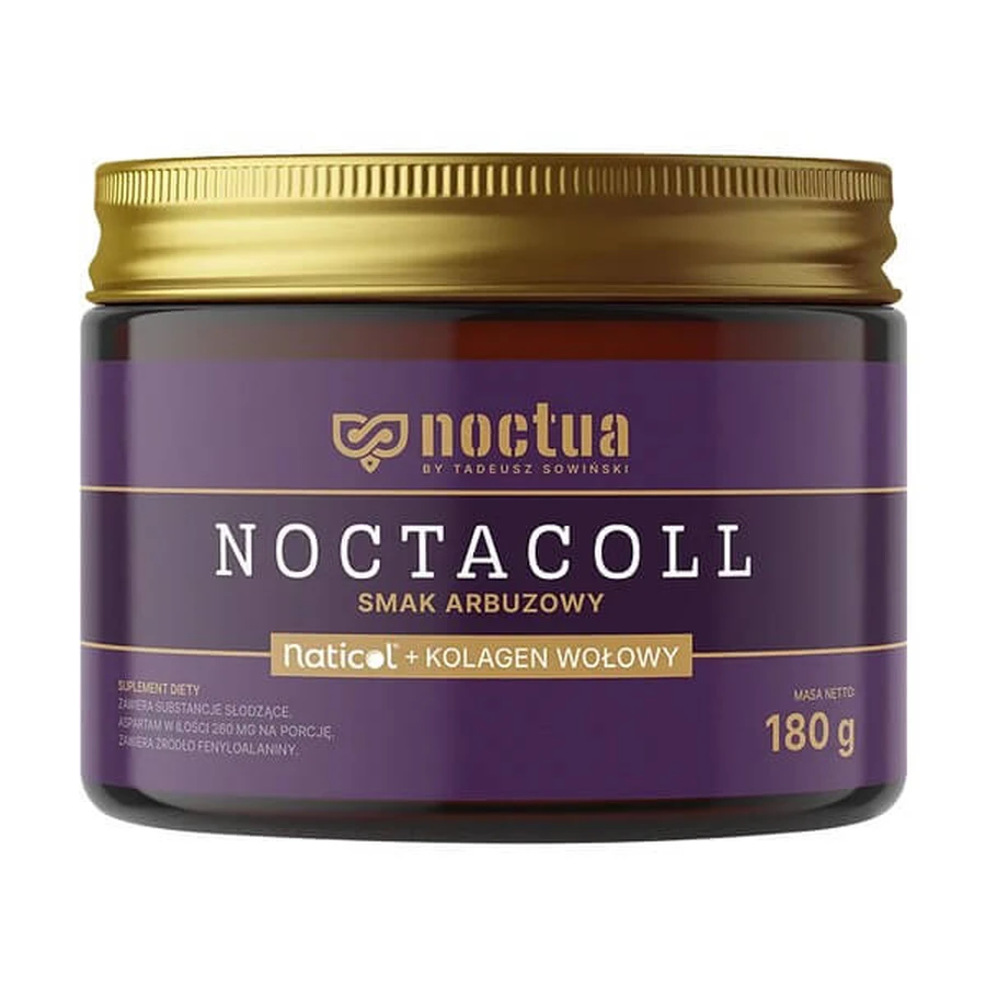 Noctua Noctacoll, pudră, aromă de pepene roșu, 180 g