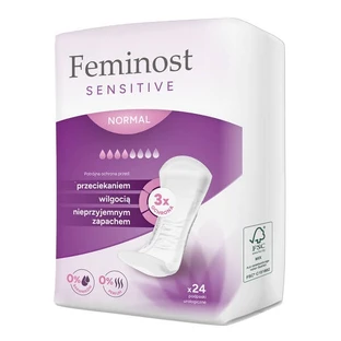 Feminost Sensitive, Urological Pads, Normal, 24 pcs.