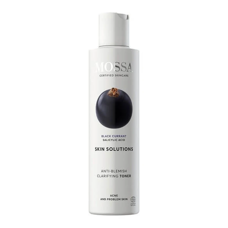 Mossa, Tónico limpiador antiimperfecciones de grosella negra, 200 ml