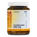 Wellbear Cordyceps 500 mg, cápsulas, 60 unidades