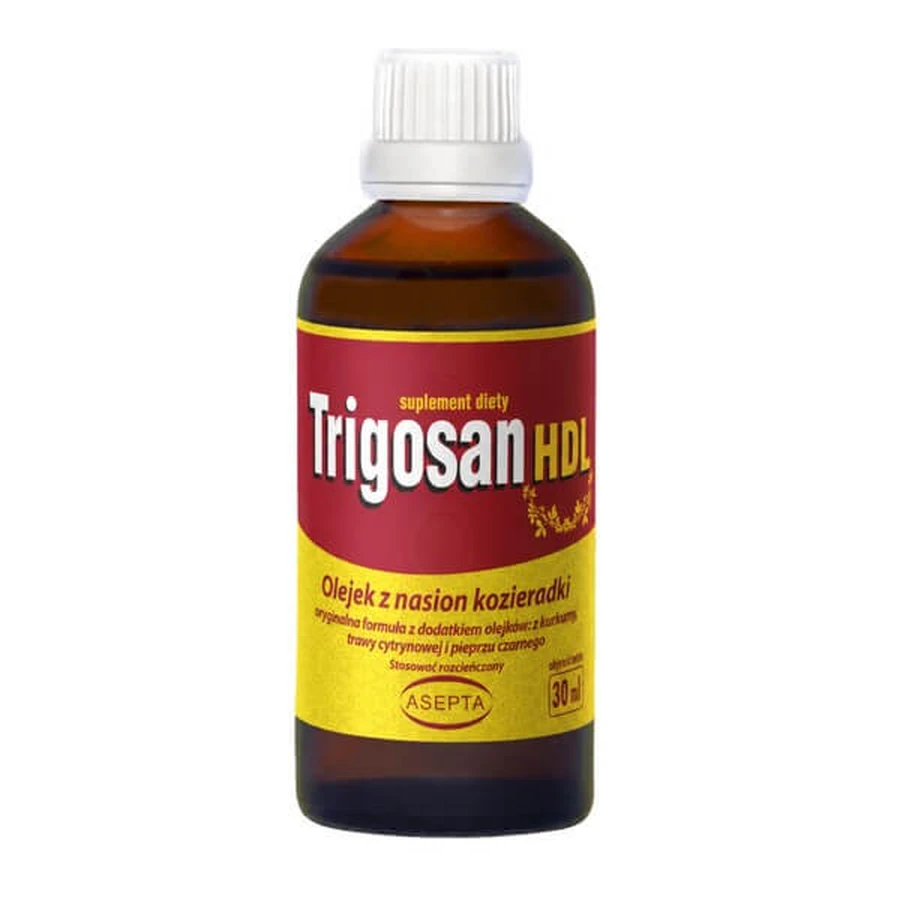 Asepta Trigosan HDL, gotas, 30 ml