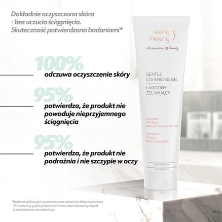 Eeny Meeny Ultrasensitive+Beauty, gel limpiador suave, 100 ml
