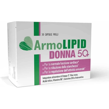 Armolipid para mujeres mayores de 50 años, 3 x 30 cápsulas blandas