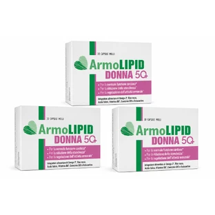 Armolipid para mujeres mayores de 50 años, 3 x 30 cápsulas blandas