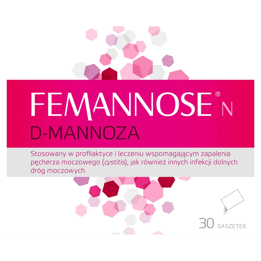 Femannose N, D-mannose, 2x30 sachets