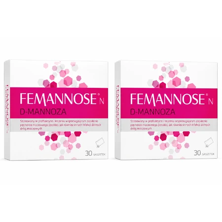 Femannose N, D-mannose, 2x30 sachets