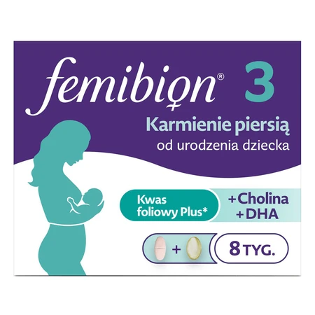 Femibion 3 para la lactancia, 2 x 56 comprimidos + 56 cápsulas, Procter & Gamble