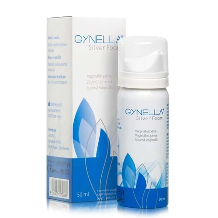Gynella Silver Foam Intimate Hygiene Foam, 3x50 ml, Heaton