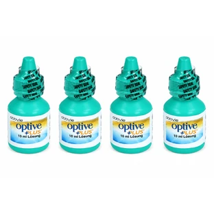 Optive Plus Eye Drops 4x10 ml