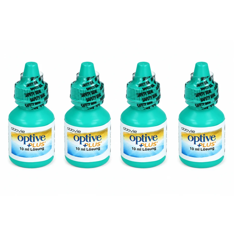 Optive Plus Eye Drops 4x10 ml