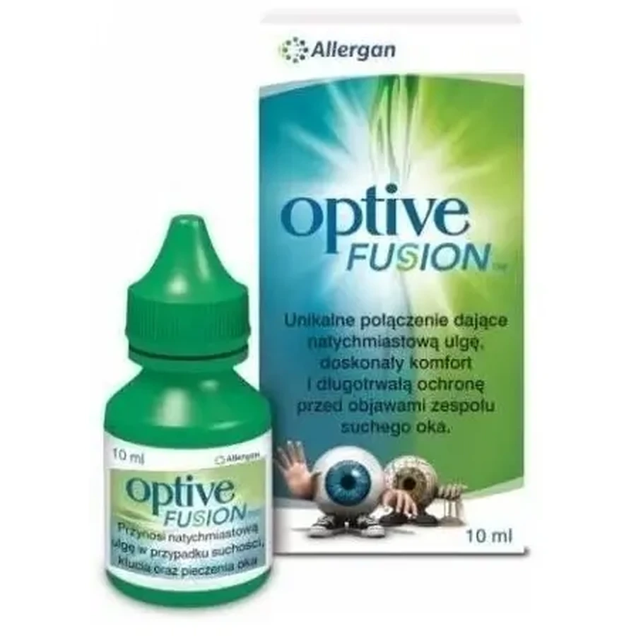 OPTIVE Fusion oogdruppels - 4 x 10 ml