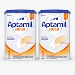 Fórmula Aptamil Comfort 1, 0-6 meses, 2 x 800 g, Nutricia 