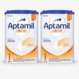 Aptamil Comfort 1 Formula, 0–6 months, 2x800 g, Nutricia 