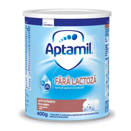 Lactosevrije zuigelingenvoeding, 5 x 400 g, Aptamil