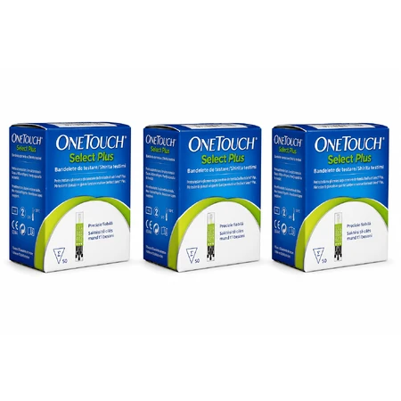 OneTouch Select Plus, 3 x 50 unidades, Lifescan